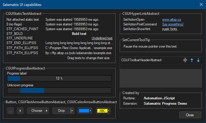 Automation JScript preview